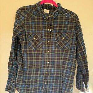 Levi's Pearl Snap Flannel